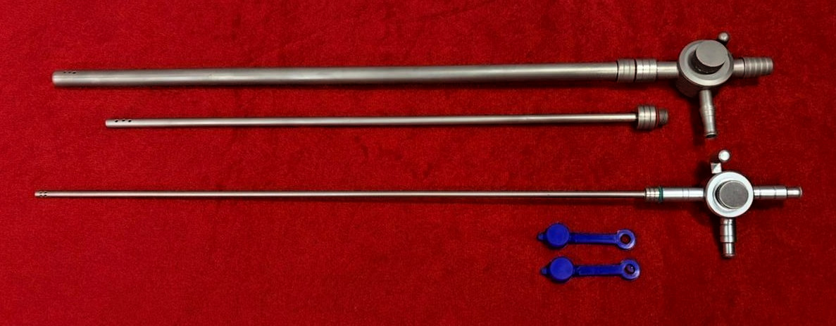 2pc Reusable SS Thumb Suction Irrigation Cannula 10-5mm & 3mm – Medical Tool