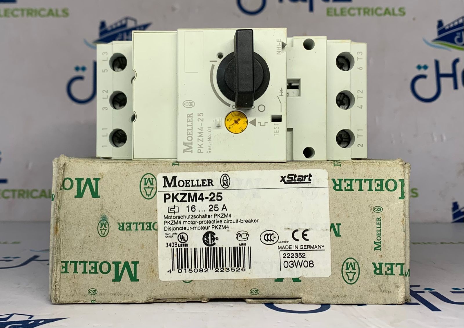 New MOELLER PKZM4-25 Motor Protector Switch Rotary Frame(16-25 A) FREE FAST SHIP