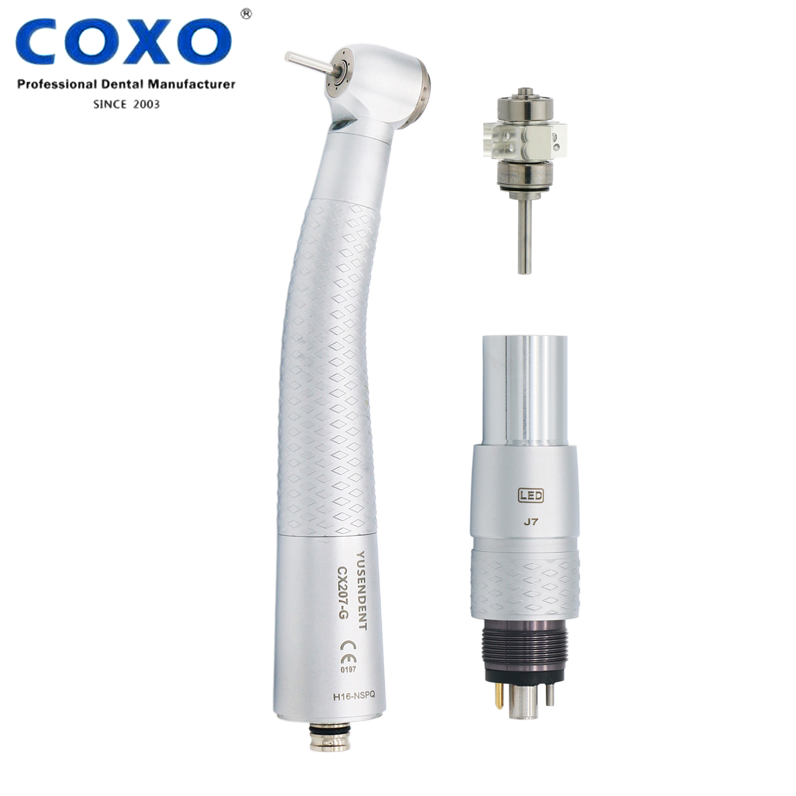 COXO Dental High Speed Handpiece Fiber Optic Air Turbine Coupling for KAVO NSK
