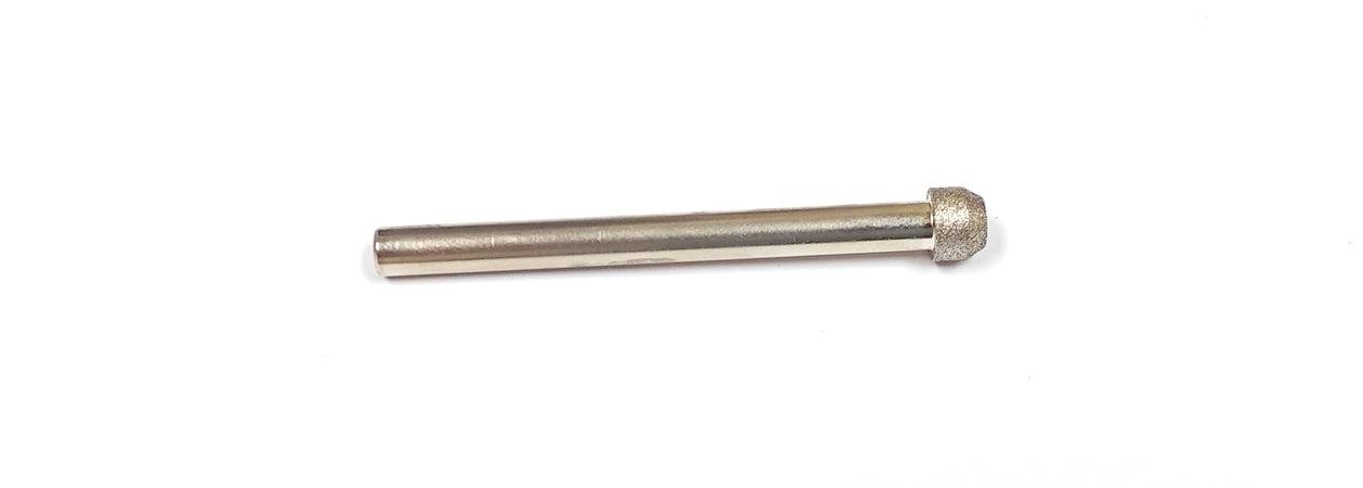 3/8″ x .275″ 100 Grit CBN Grinding Wheel 60 Degree 1/4″ x 3″ Shank M787119