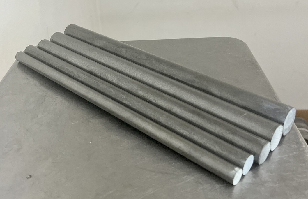 12L14 Steel Round Bar Stock Assortment – 5 Pcs – CNC Lathe Machining Rods