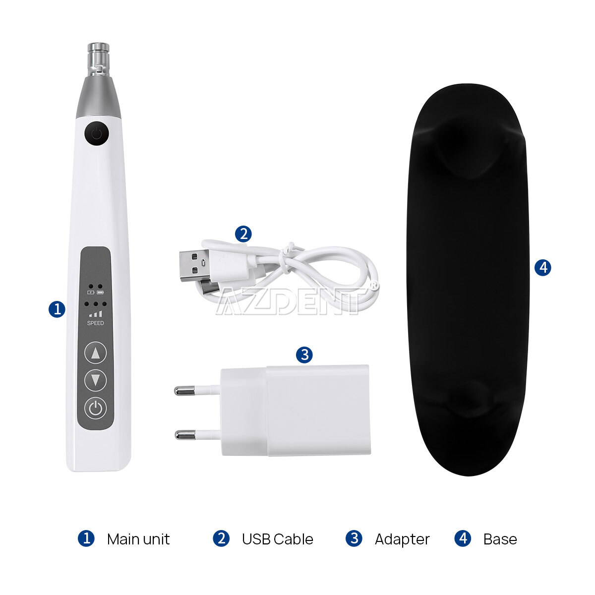 Dental Hygiene Prophy Handpiece Air Motor 4Hole For Teeth Polishing