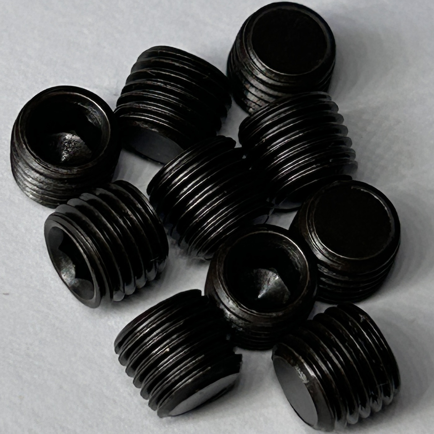 USA! 3/8″ NPT Plugs Hex Countersunk Plug Pipe Fitting Npt Pipe Fitting Cap 10pcs