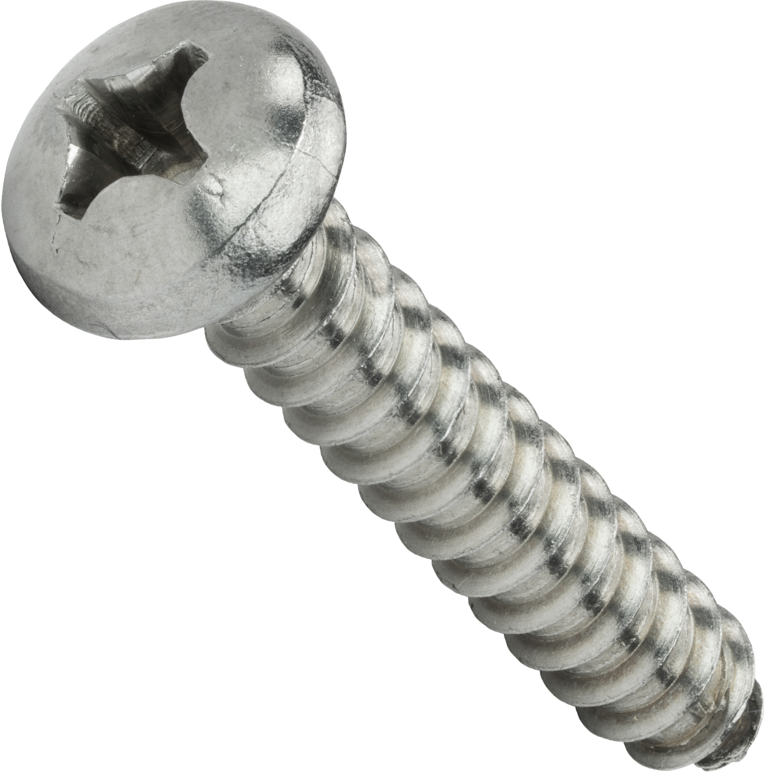 #10 x 3/4″ Sheet Metal Screws Self Tapping Pan Head Stainless Steel Qty 500