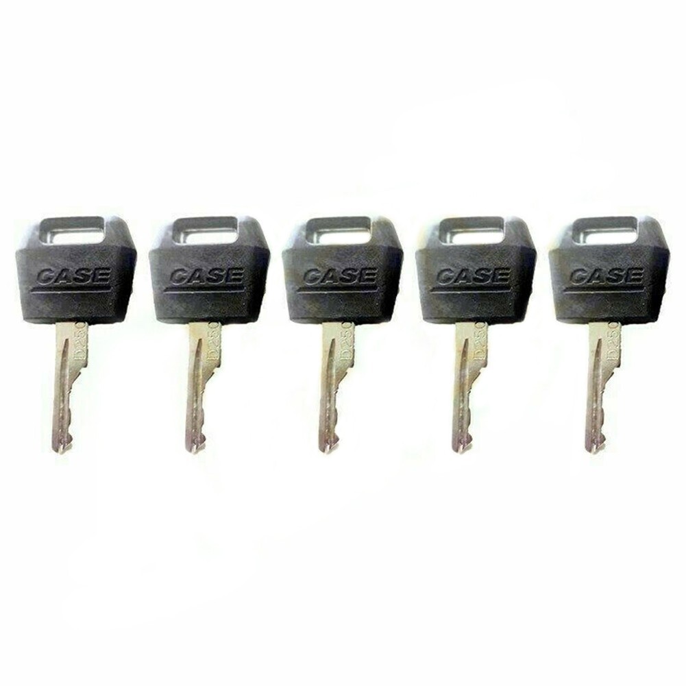 5x Ignition key # D250 A77313 6693241 6709527 For Bobcat Terex, Ditch Witch