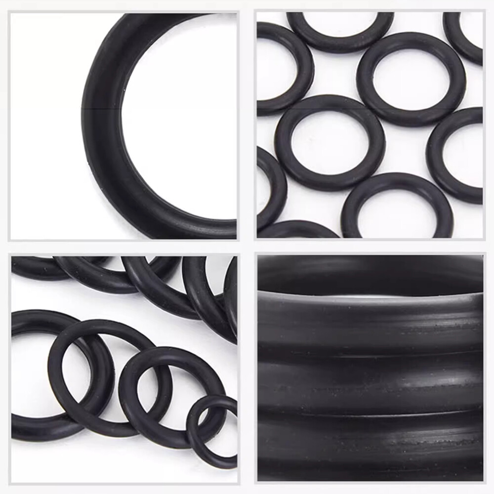 O-Ring Assortment Kit Set NBR / FKM / VMQ Material, Multiple Type, Oil Proof Air