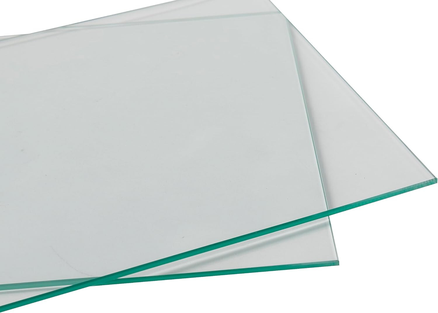 Tempered Glass Shelves 10″ Wide x 24″ Long x 3/16″ Set of 2 Beveled Edges