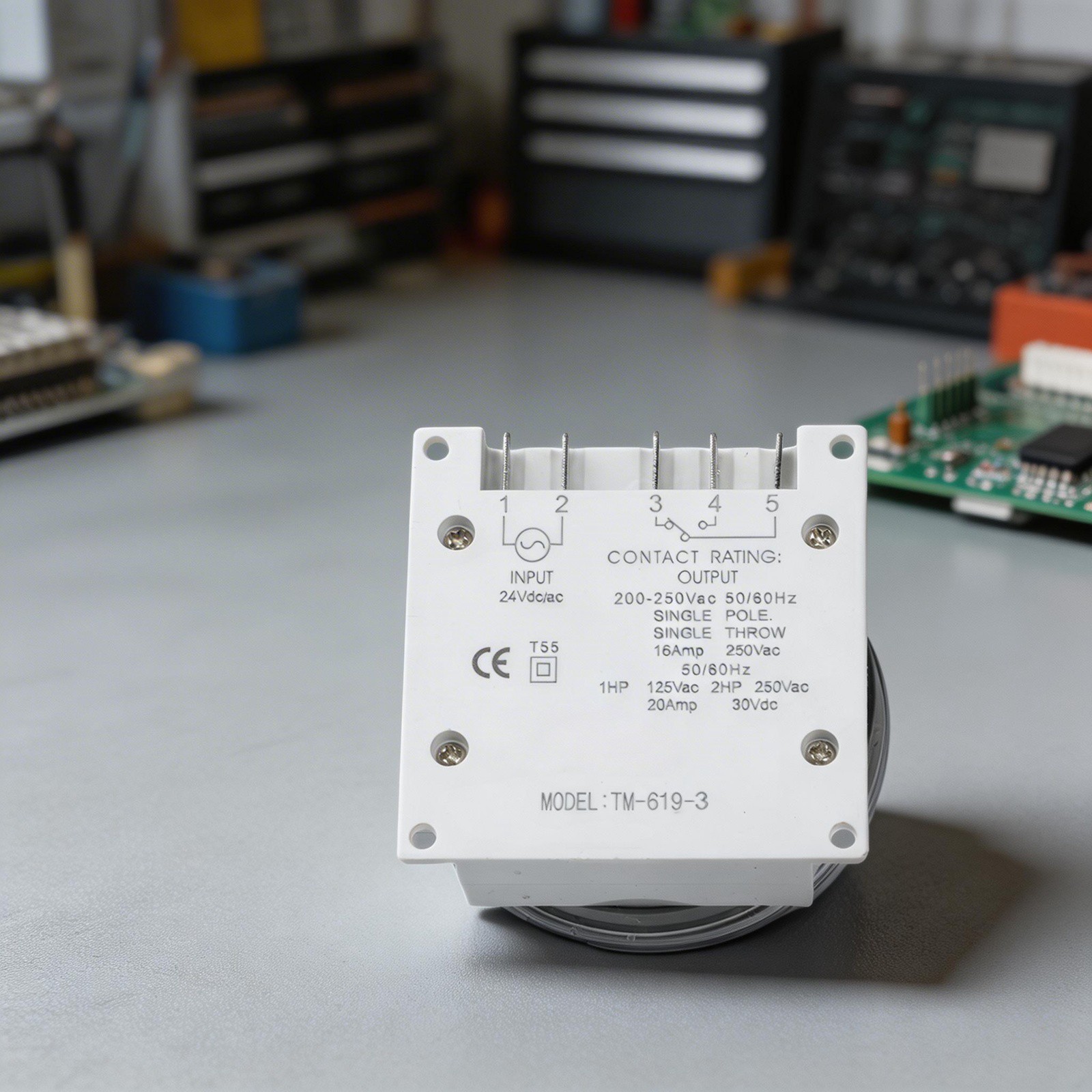TM619 Digital Weekly Timer with Built In Memory for Power Outage Recovery