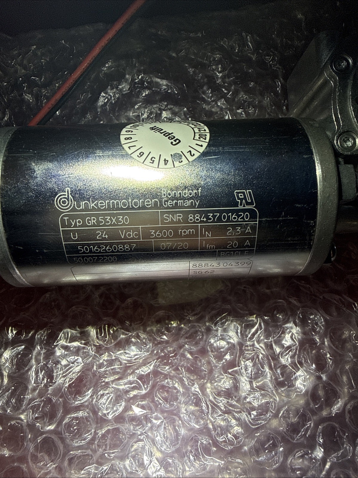 Motor GR53x30 DC 12V Brushless Motor