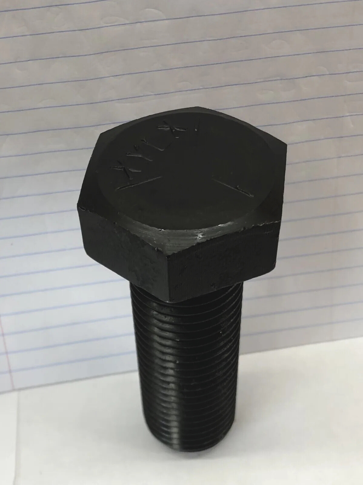 (10) 1 1/2”-6 X 3-1/2 Hex Cap Screws Grade 5, 1-1/2″ large diameter Black