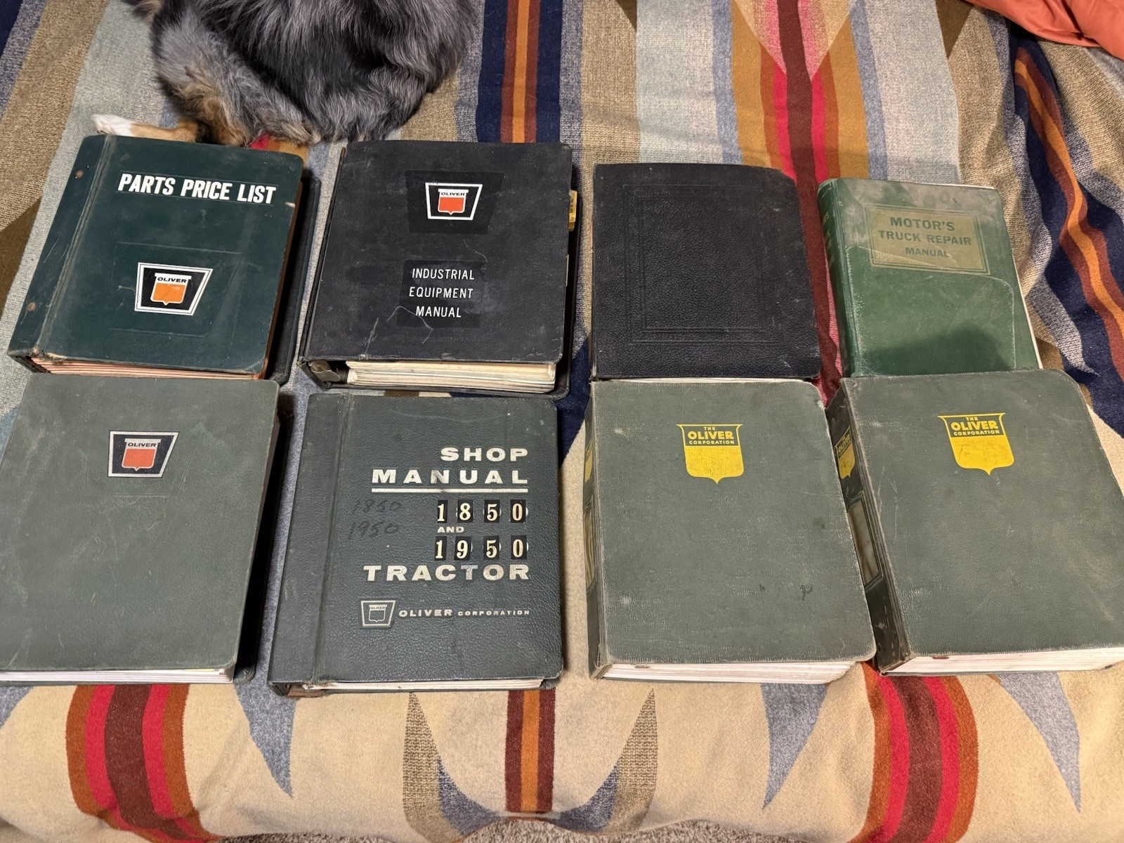 Collection Oliver Tractor Repair Manuals Service Bulletins Part Lists Vintage
