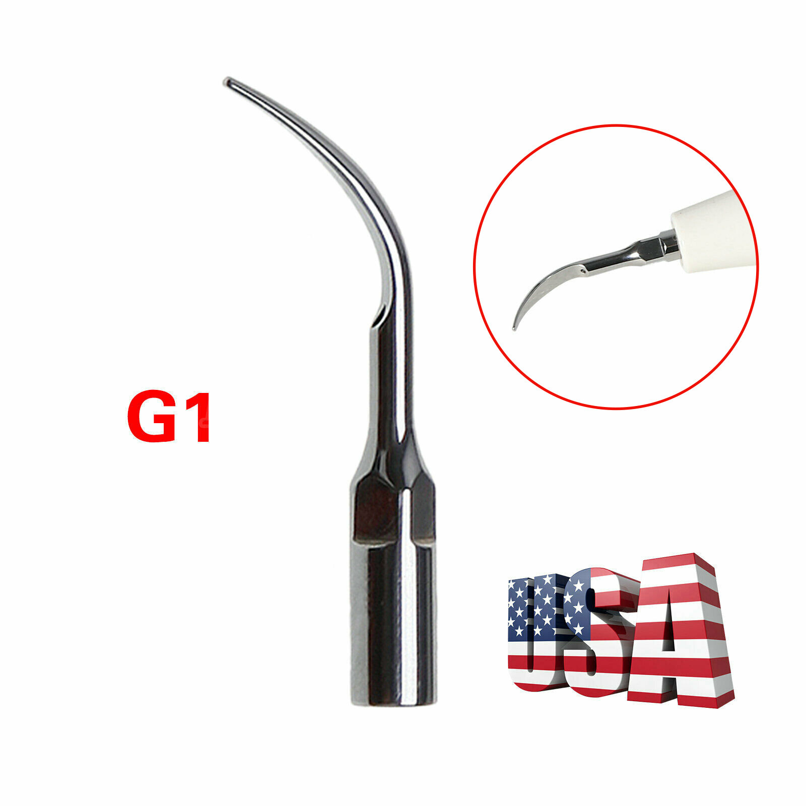Dental Ultrasonic Scaler Piezo Tips G1,G2,G3,G4,P1 Fit Woodpecker EMS Handpiece