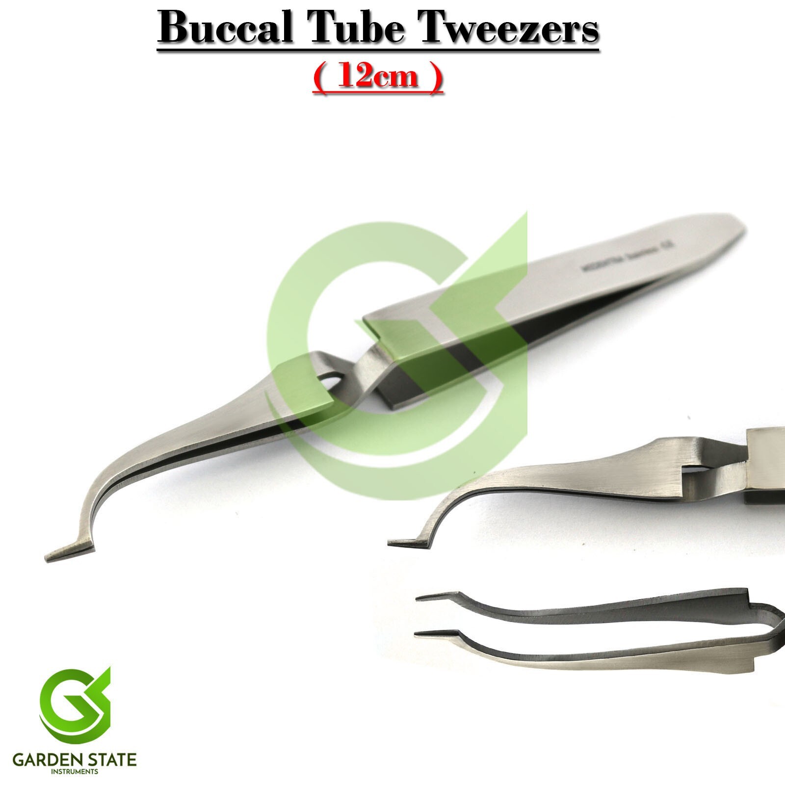 Dental Buccal Tube Tweezers Posterior Bracket Bonding Placer Orthodontic Forceps