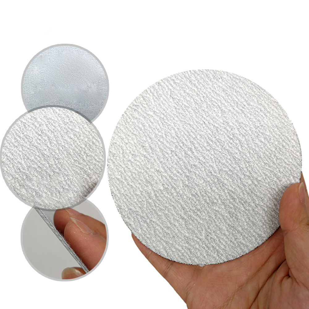 5″ Hook & Loop Sanding Discs Fine Dry Sandpaper White Grit 80# to 1000# Ø 125mm