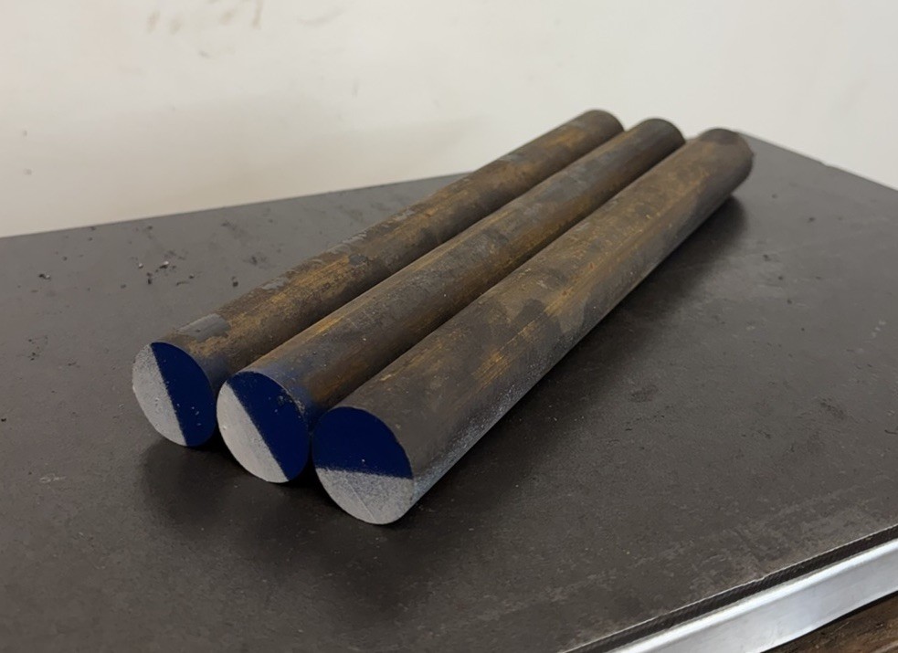 1-1/4″ Diameter Hot Roll Steel Round Bar Stock 1-1/4″ x 12″ Long (3 PC LOT)